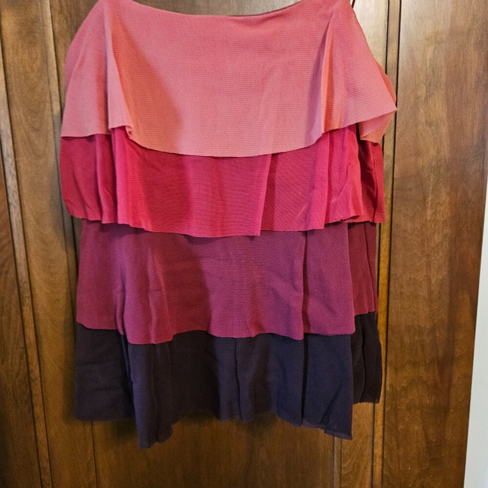 Multi Color Ruffled Cami- Medium - Picture 2 of 2